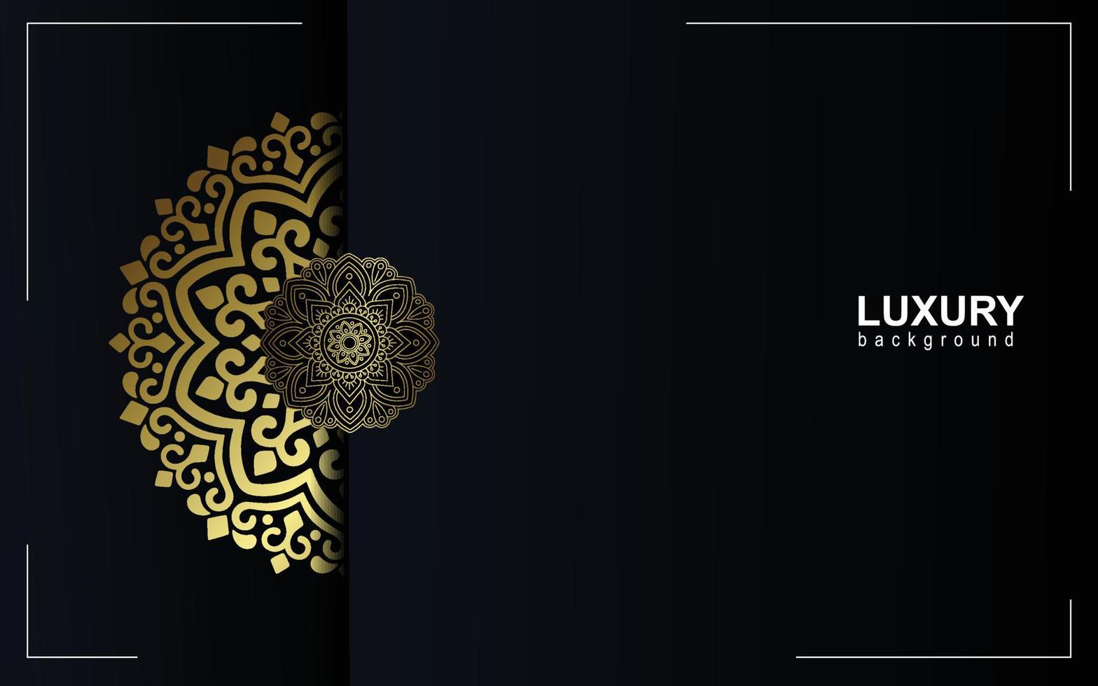 Luxury ornamental mandala background with arabic islamic east pattern style vector