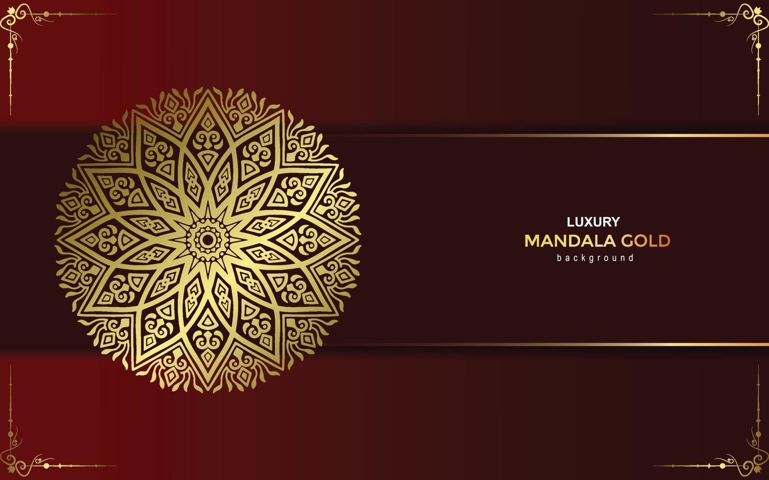 Luxury ornamental mandala background with arabic islamic east pattern style vector