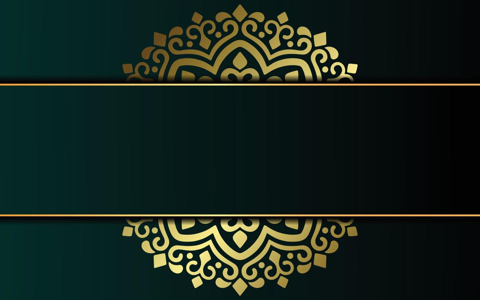 Fondo de mandala ornamental de lujo con estilo de patrón oriental islámico árabe vector