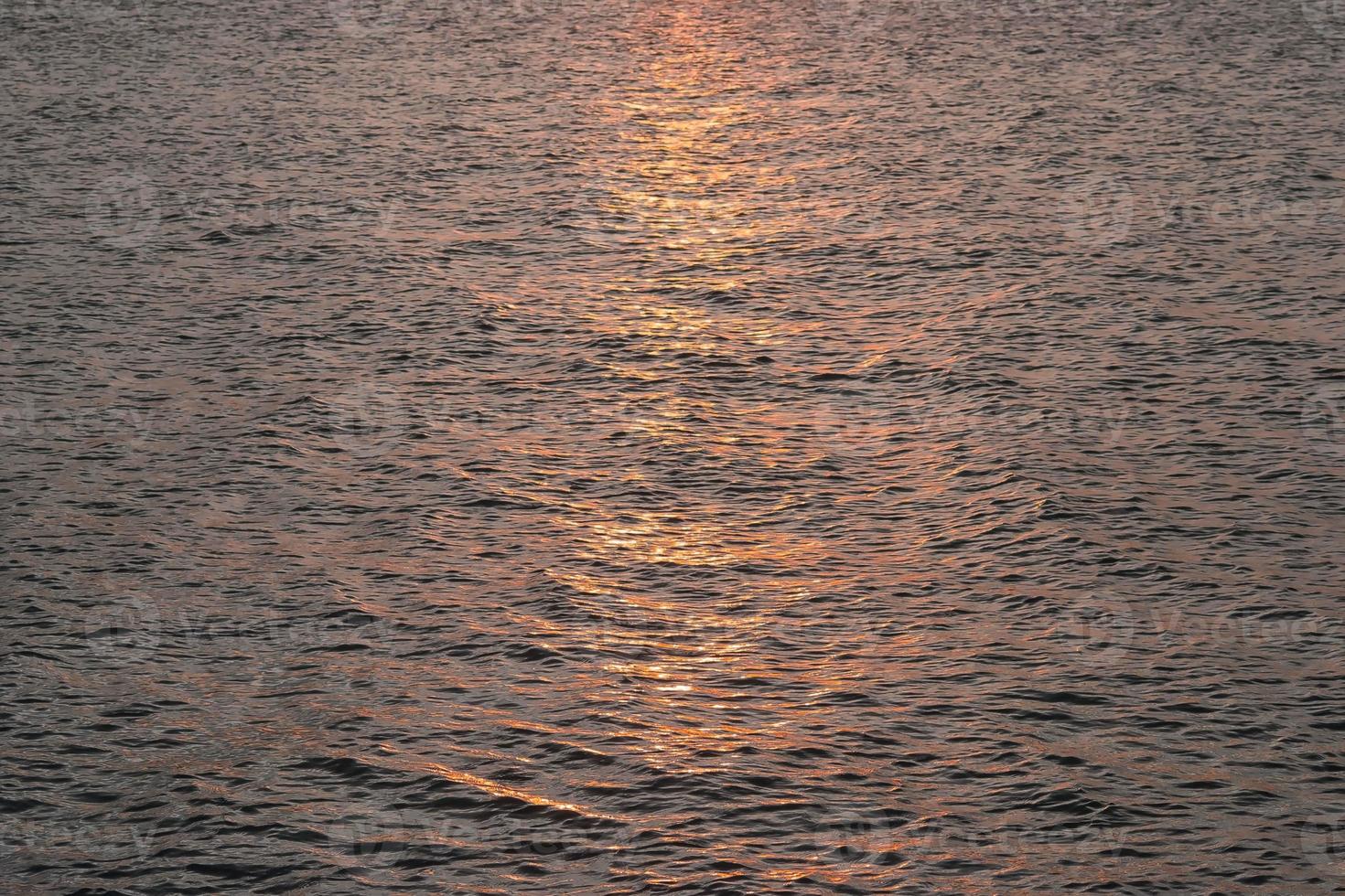 Sunset sky over the sea.Scenery landscape of the sea, rocky coast and island photo