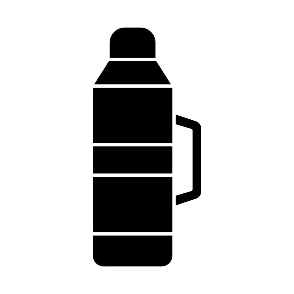 Thermos Glyph Icon vector