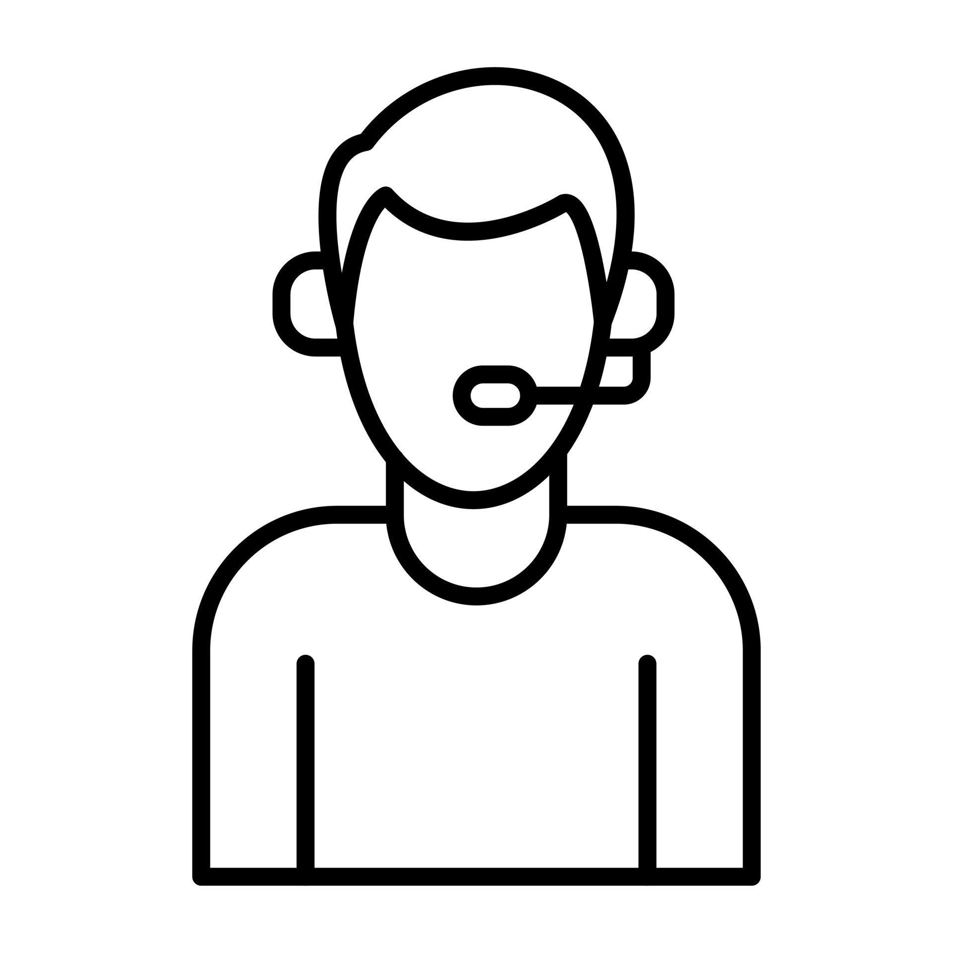 Customer Service Line Icon 4576372 Vector Art at Vecteezy