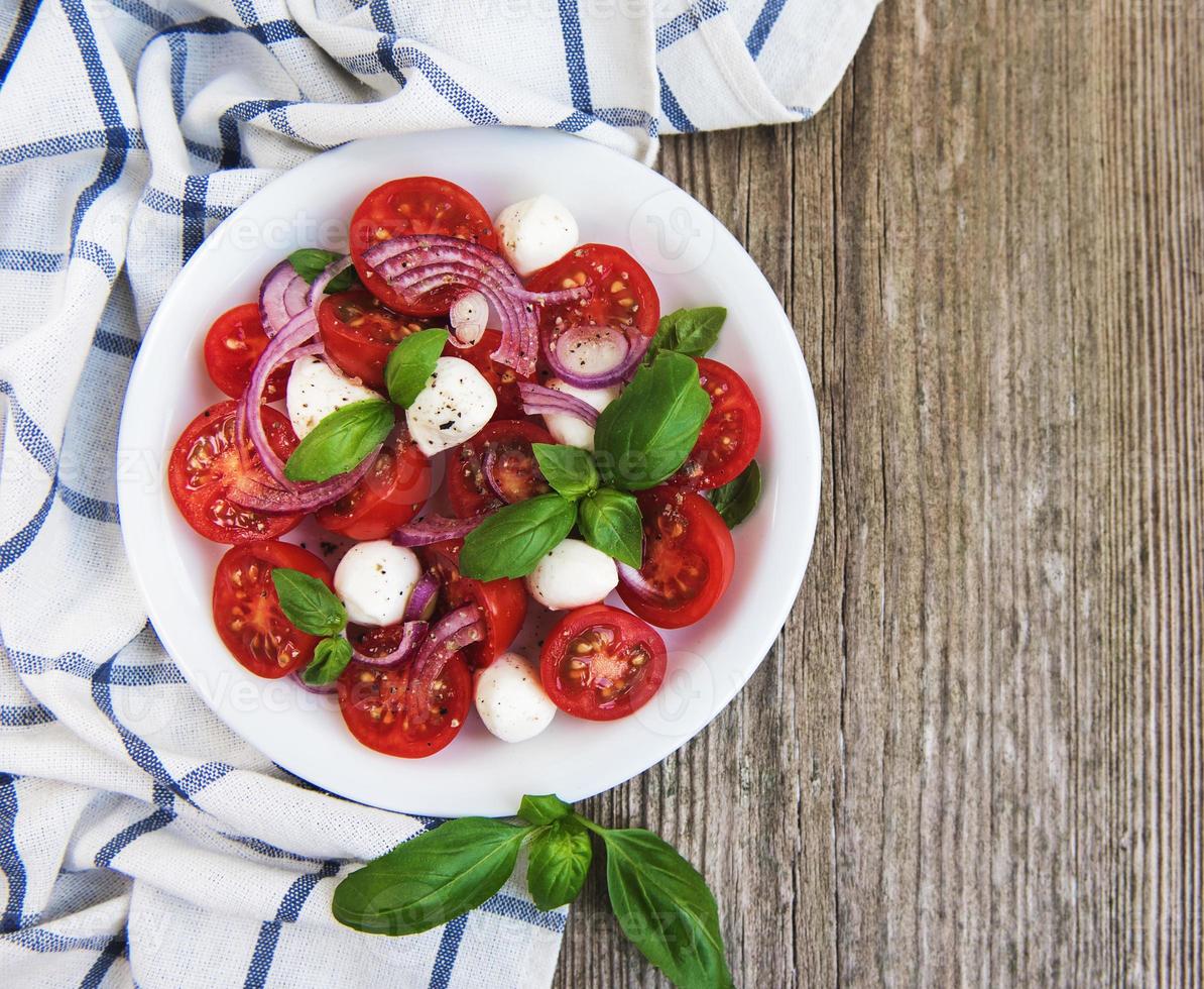 Italian caprese salad photo