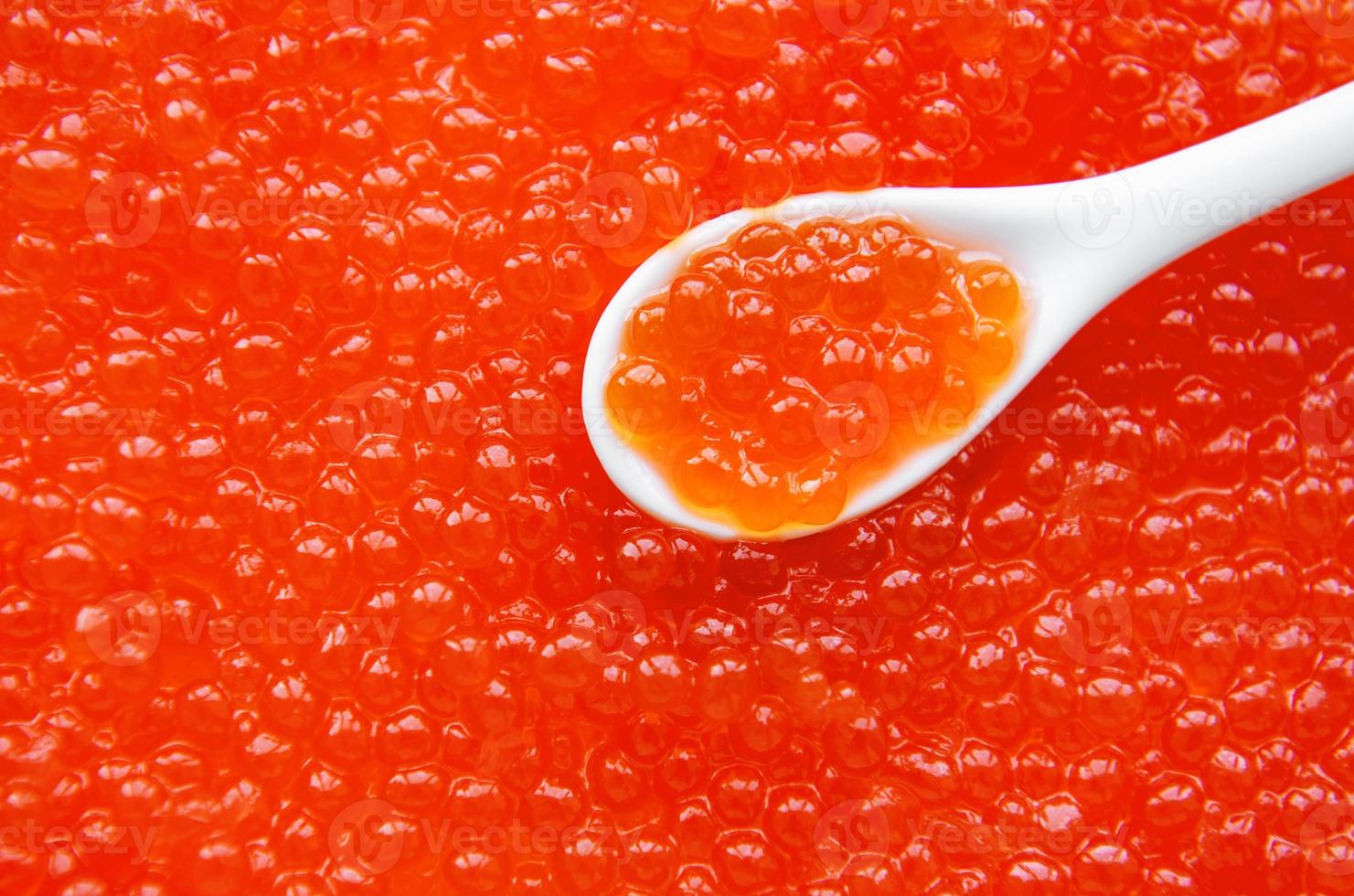 delicious red caviar photo