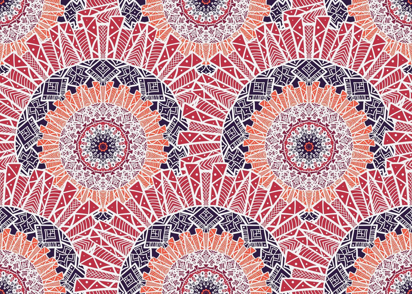 Mandala Seamless Pattern vector