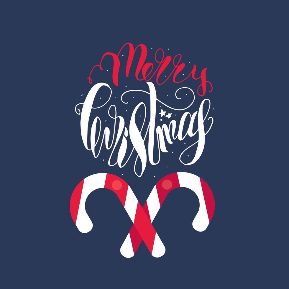 Merry Christmas and Happy New Year vector