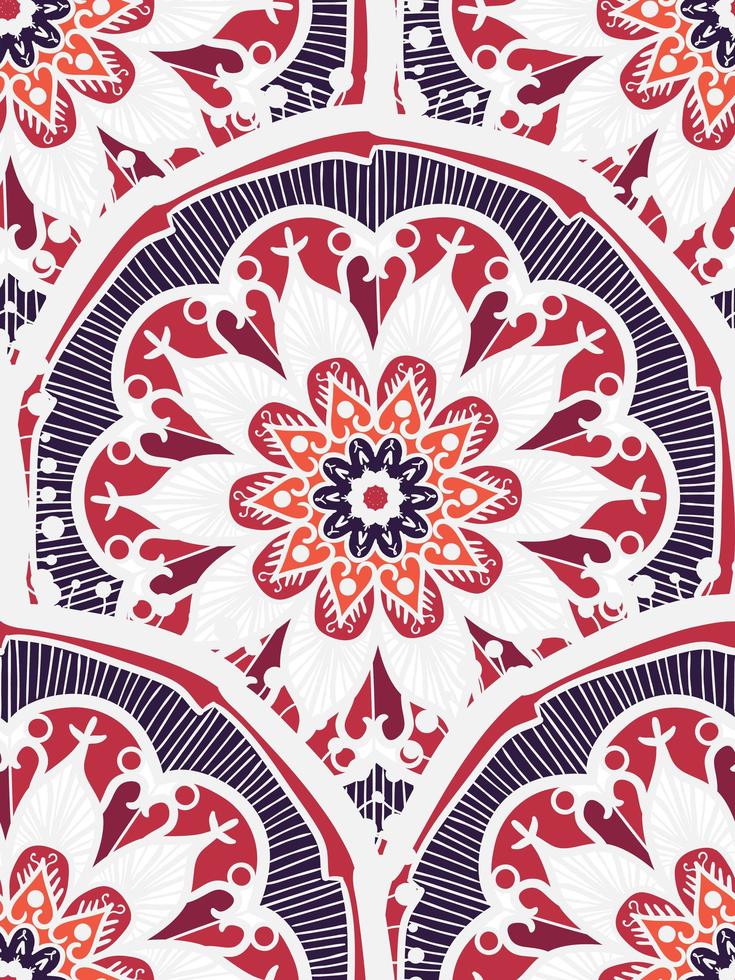 Mandala Seamless Pattern vector
