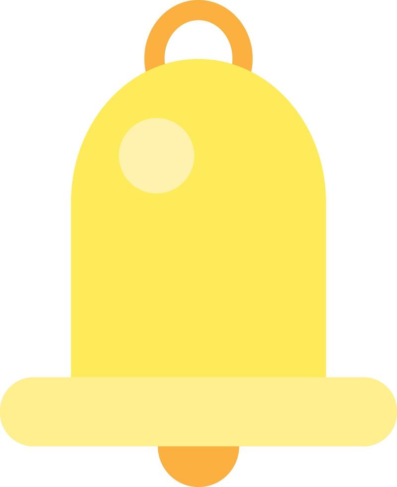Xmas toy in bell form for decorate fir-tree vector