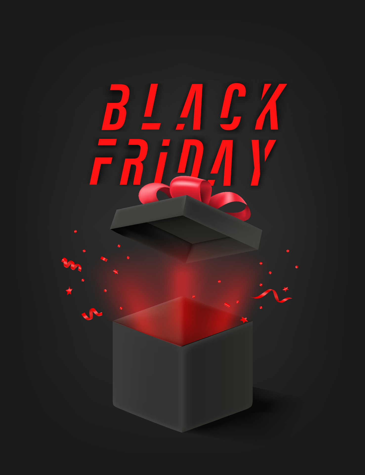 black-friday-offer-banner-with-opened-gift-box-4577777-vector-art-at