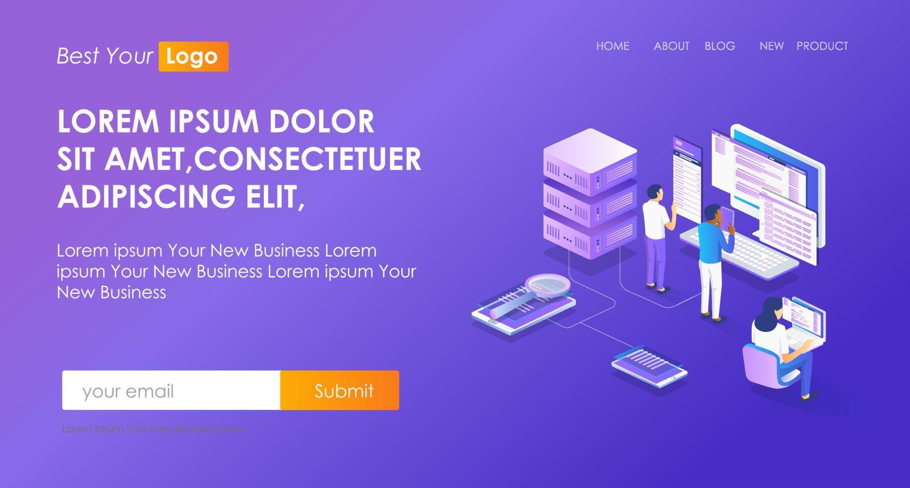 Using responsive apps and test vector