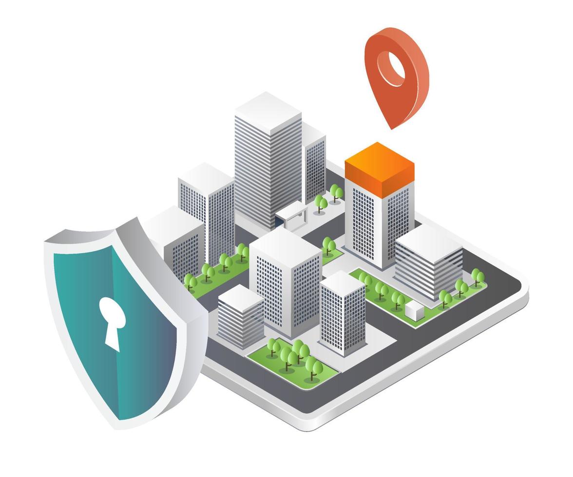 Physical and Environmental Security vector