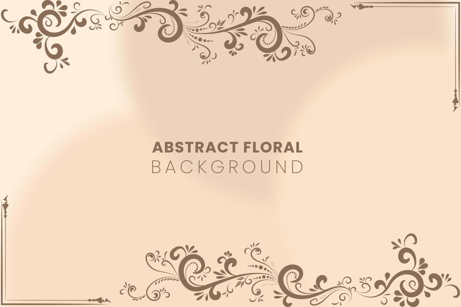 fondo floral arte creativo dibujado a mano vector