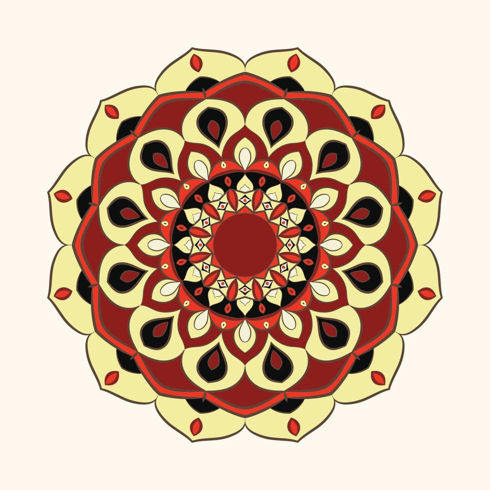 indian moment celebration mandala vector