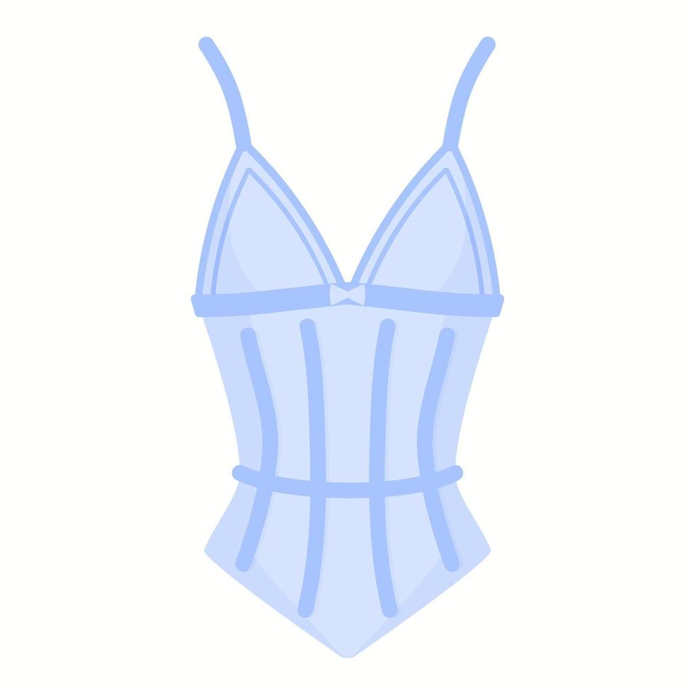 Women elegant undergarment or sexy female underwear corset. Fashion concept. vector