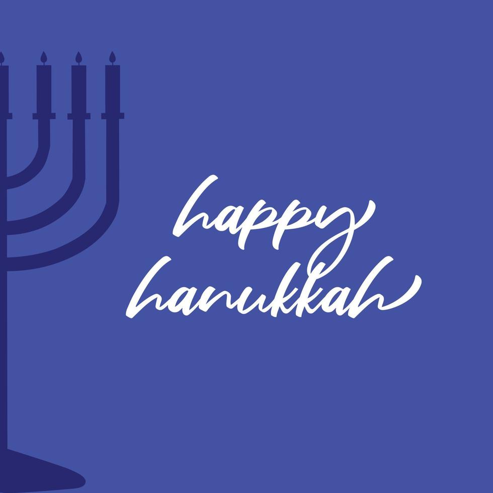 Illustration vector happy hanukkah festival of Ordination