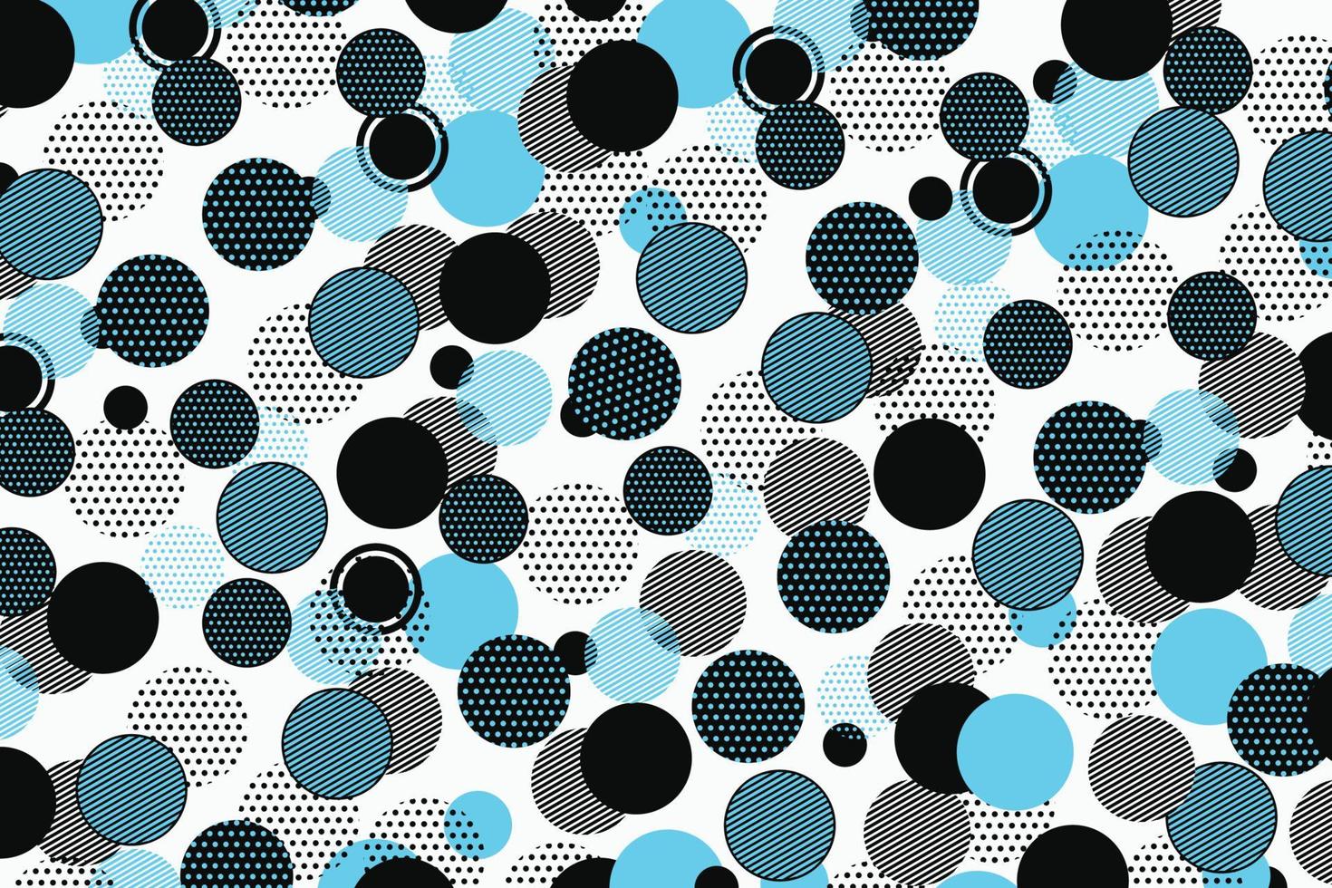 Abstract black and blue geometric shape pattern vector design. illustration vector eps10