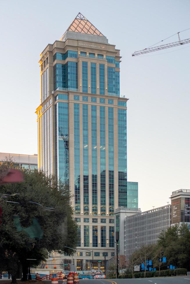 Charlotte, North Carolina- Street scenes at Charlotte, North Carolina photo