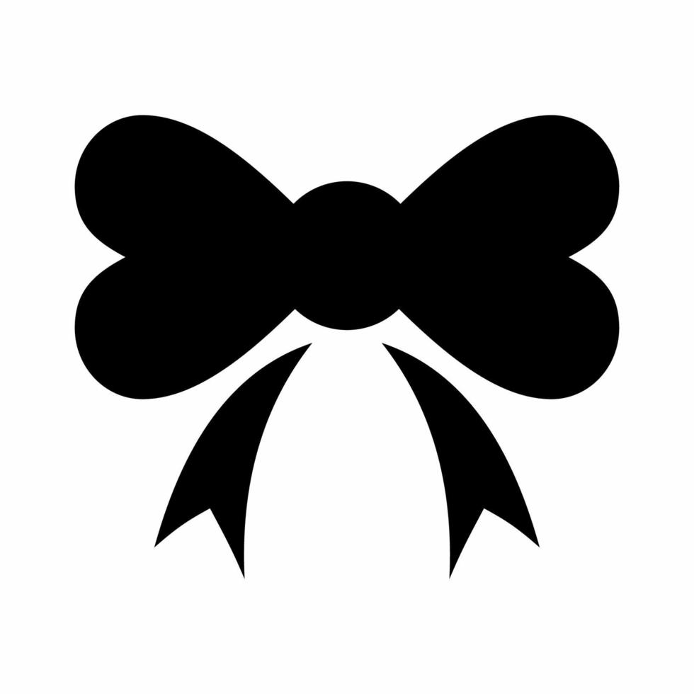 Ribbon Icon Black and White S... vector