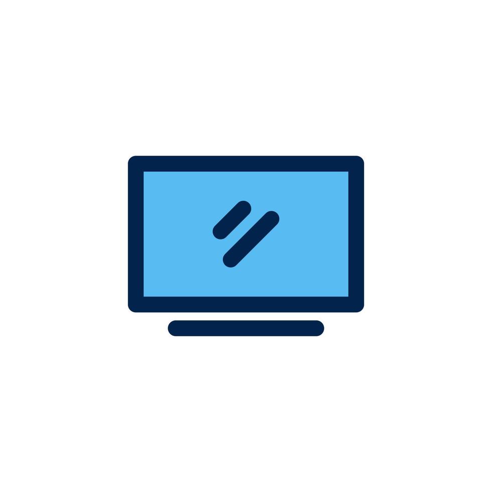 tv icon design vector with symbol television, technology, screen, display for multimedia