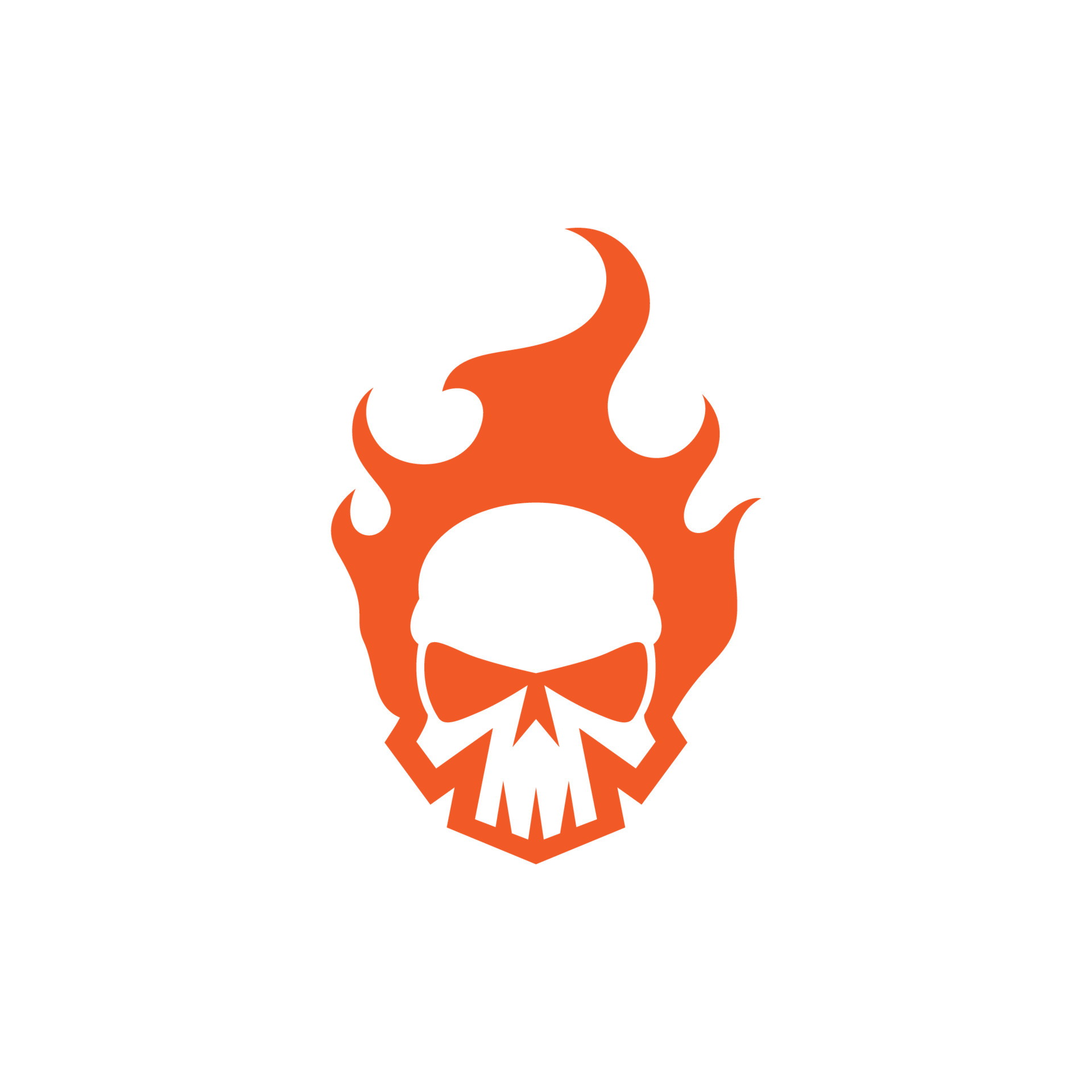 skull fire vector design 4582696 Vector Art at Vecteezy