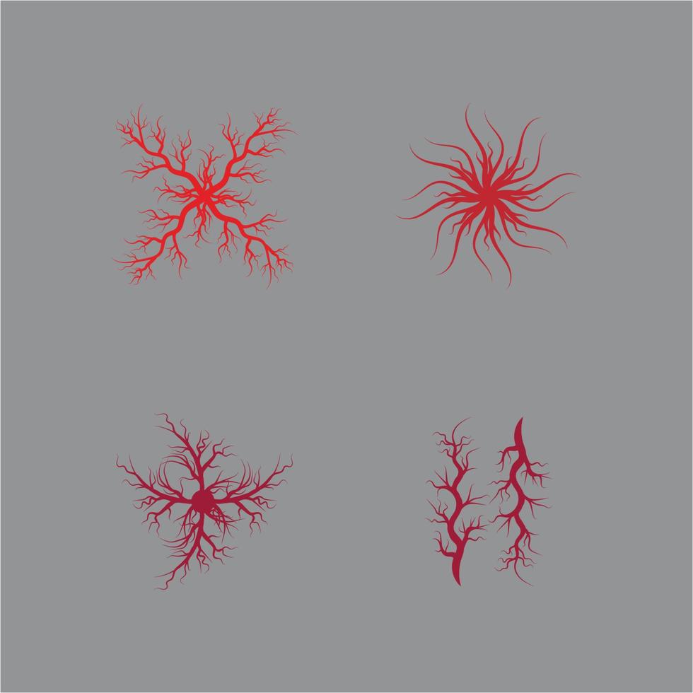 Veins icon Vector Illustration design Logo template