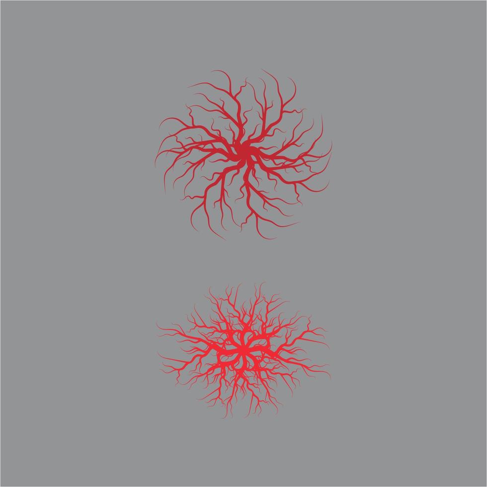 Veins icon Vector Illustration design Logo template