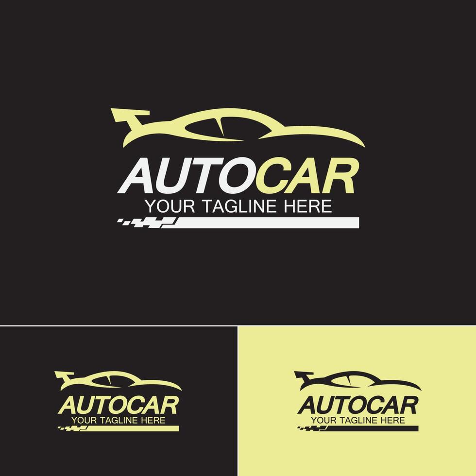 Auto car logo symbol icon vector design template