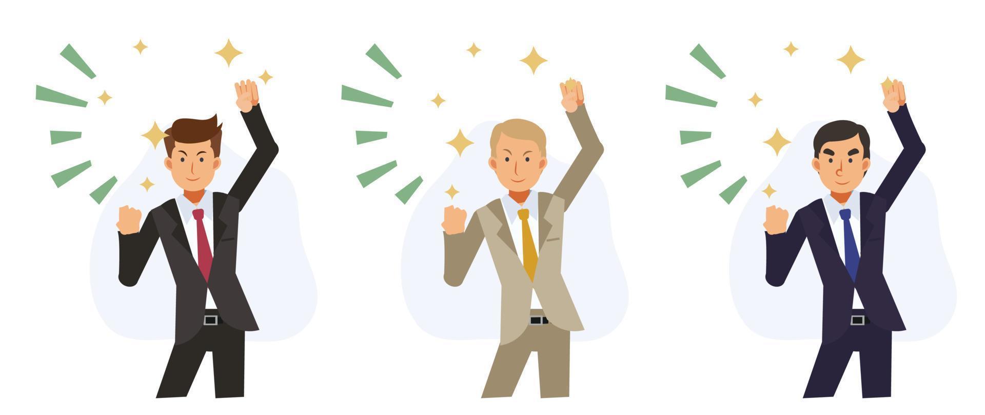 Business working concept, Team of business people is cheer up, happy, team vector 2D cartoon character illustration. 4584858 Vector Art at Vecteezy Business working concept, Team of business people is cheer up, happy, team vector 2D cartoon character illustration. 4584858 Vector Art at Vecteezy