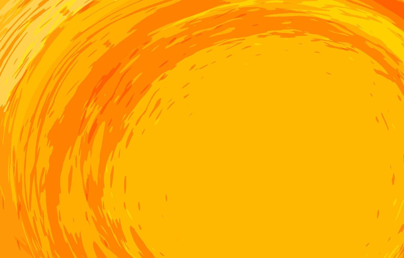 Fondo abstracto con color de pintura degradado naranja amarillo vector