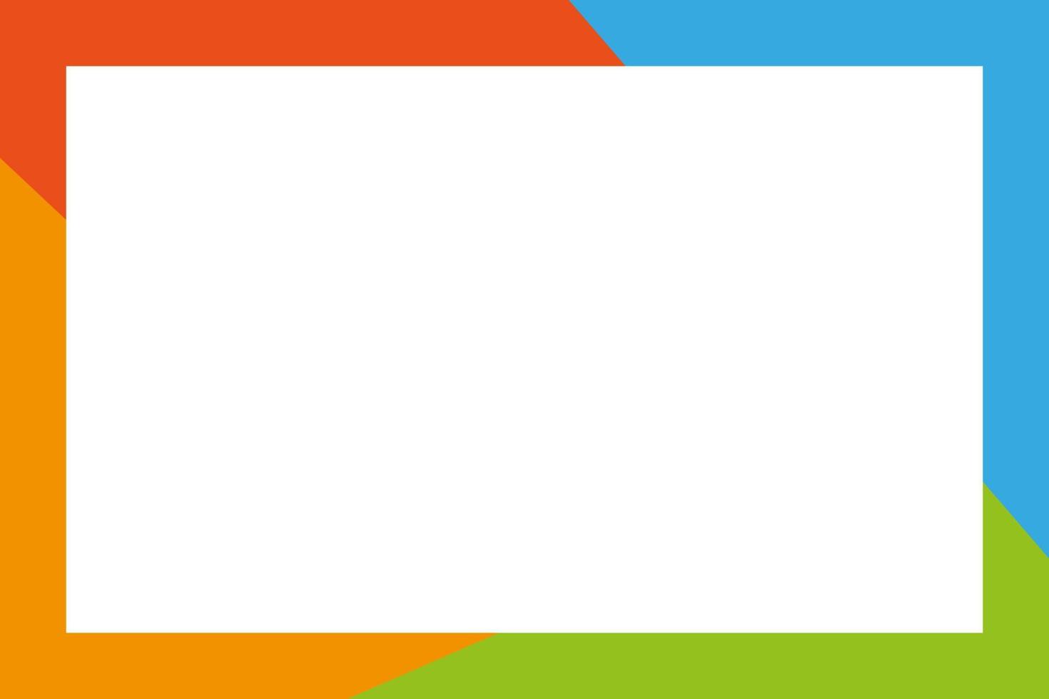 colorful background design . flat colorful background frame design