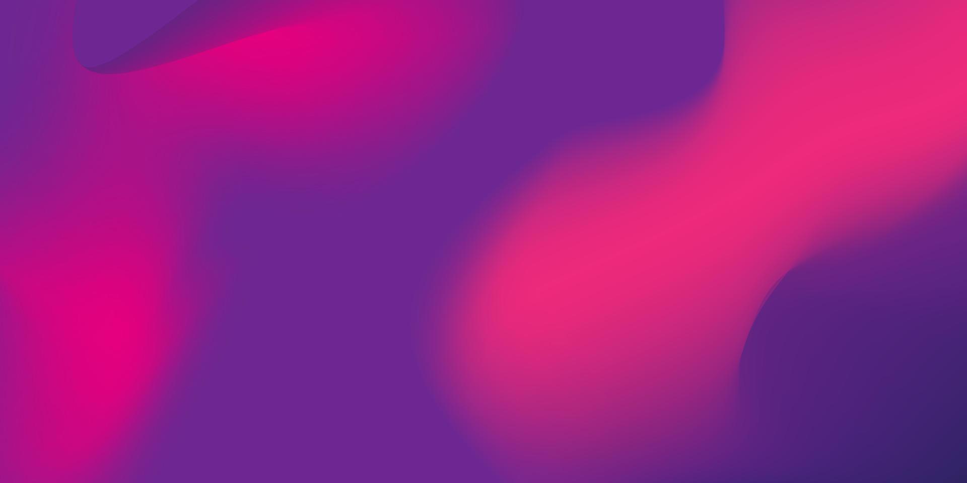 Pink, blue, purple, violet gradient blurred banner. Empty romantic background. Abstract texture. vector