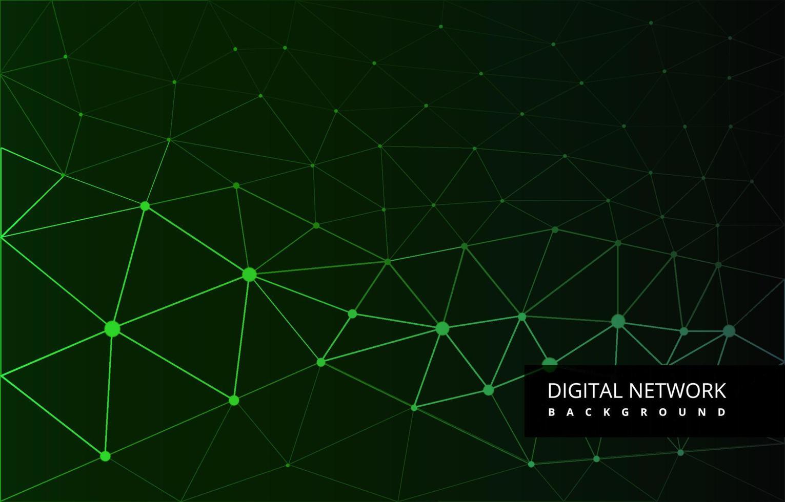 Advanced Digital Network Connection Internet Computer Technology Background vector