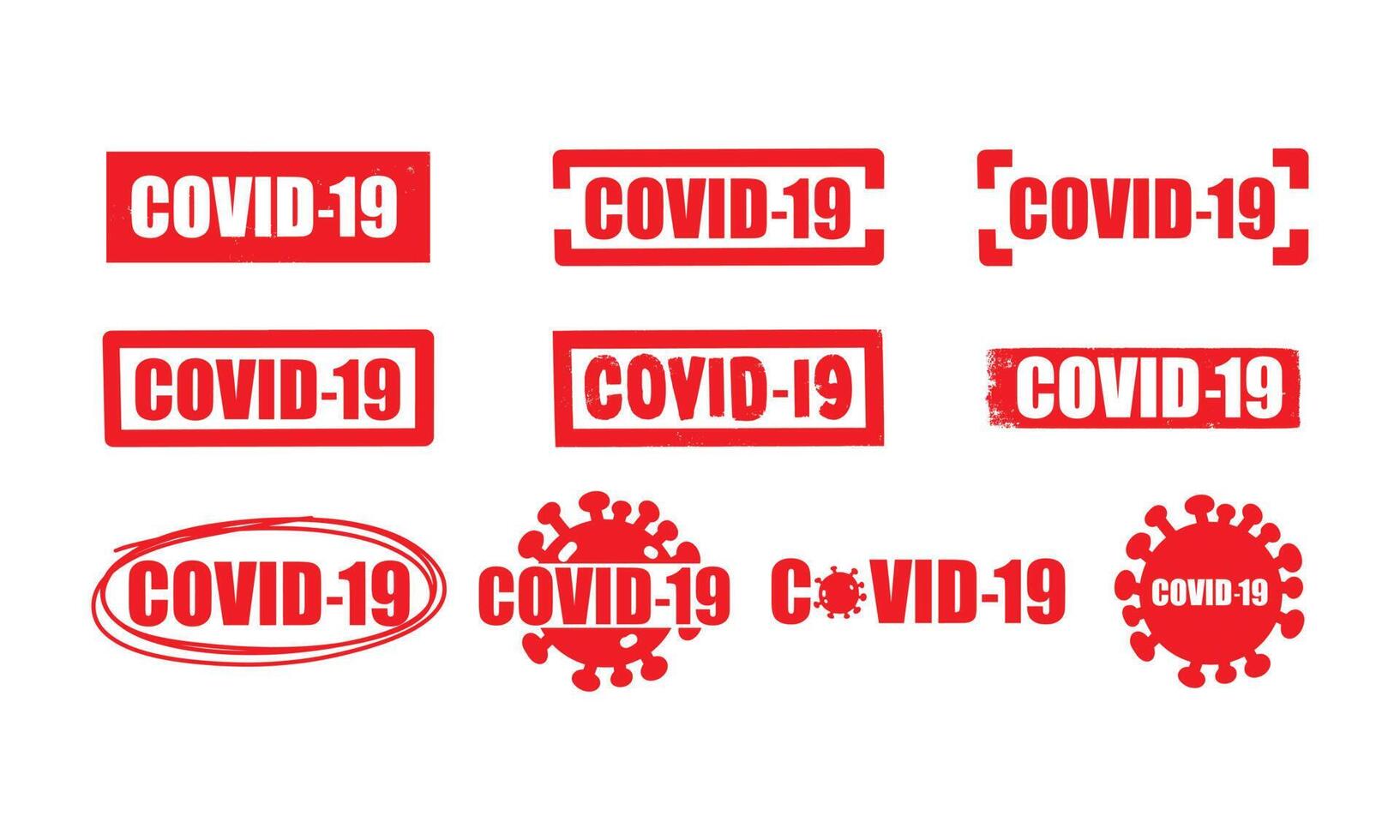 Red text effect design for corona virus. Vector text disaster alert deadly virus.