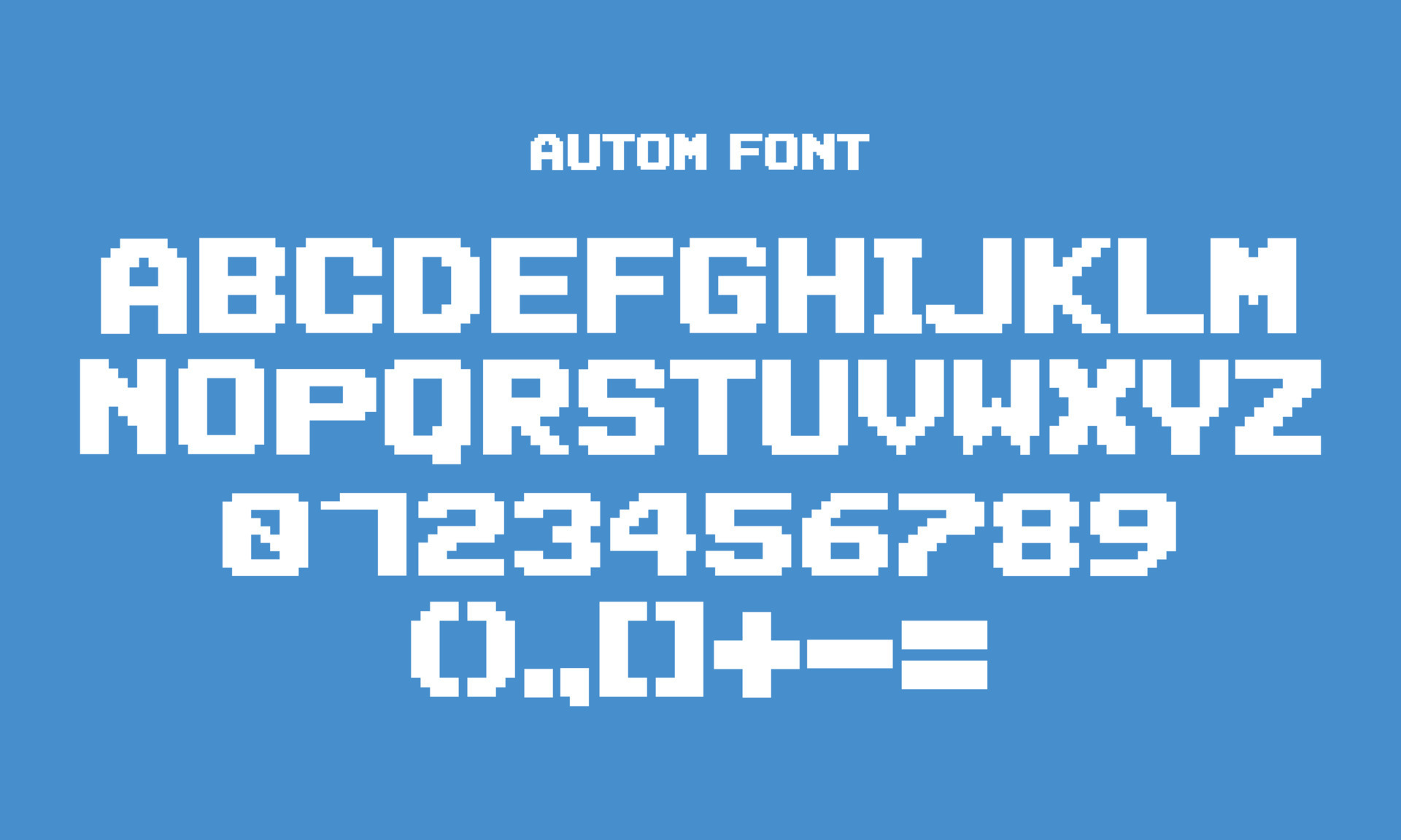 pixel font in bold vector. uppercase font provided in unique style