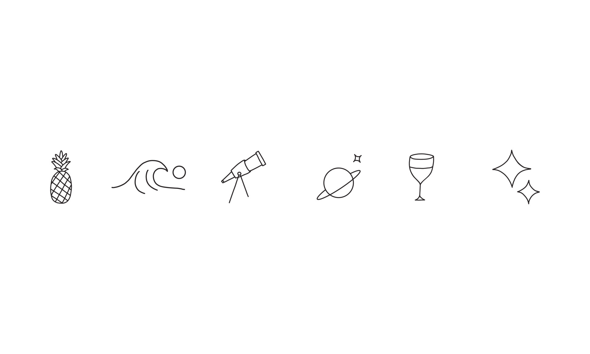 set of playful icon illustrations. collection of simple and minimalist  icons in outline style. icon illustration of travel and adventure pack.  4587363 Vector Art at Vecteezy