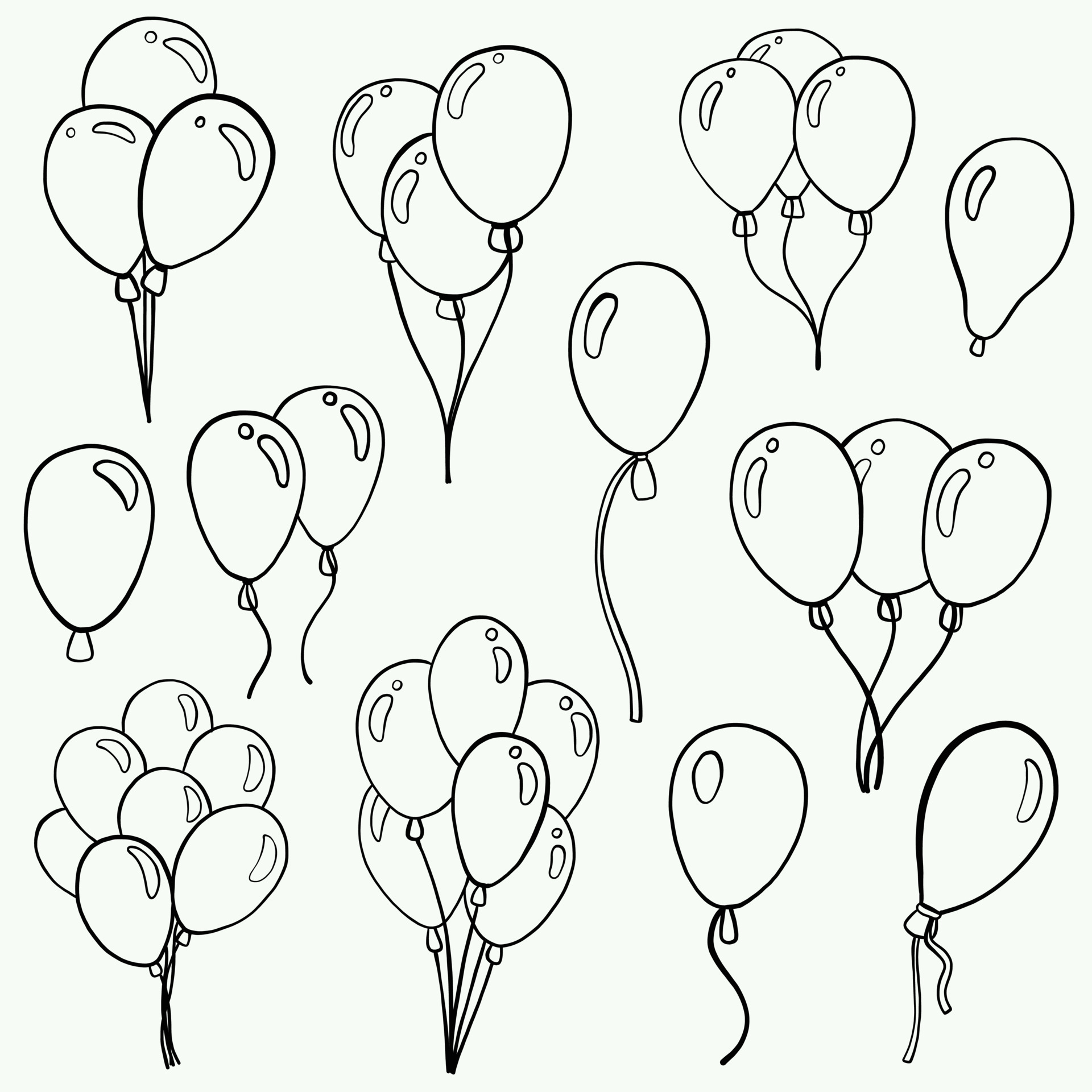 Balloon drawing hires stock photography and images  Alamy