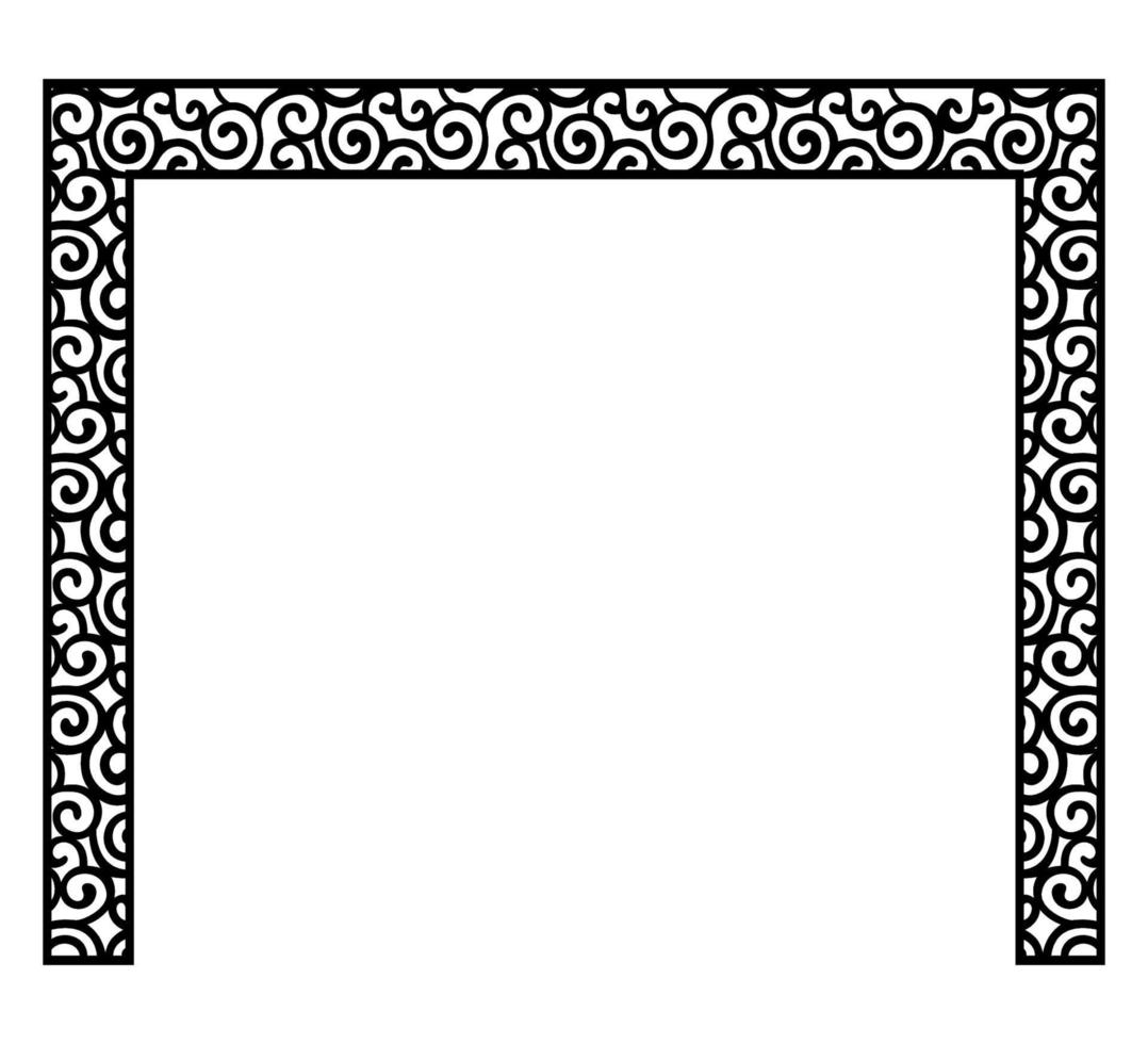 Laser Cut Border Vector Art, Icons, and Graphics for Free Download