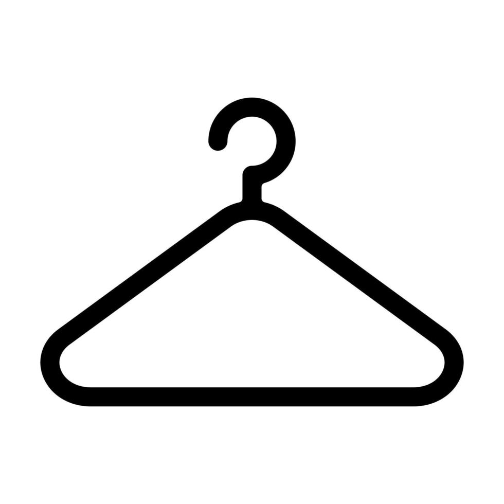 Hanger Glyph Icon vector