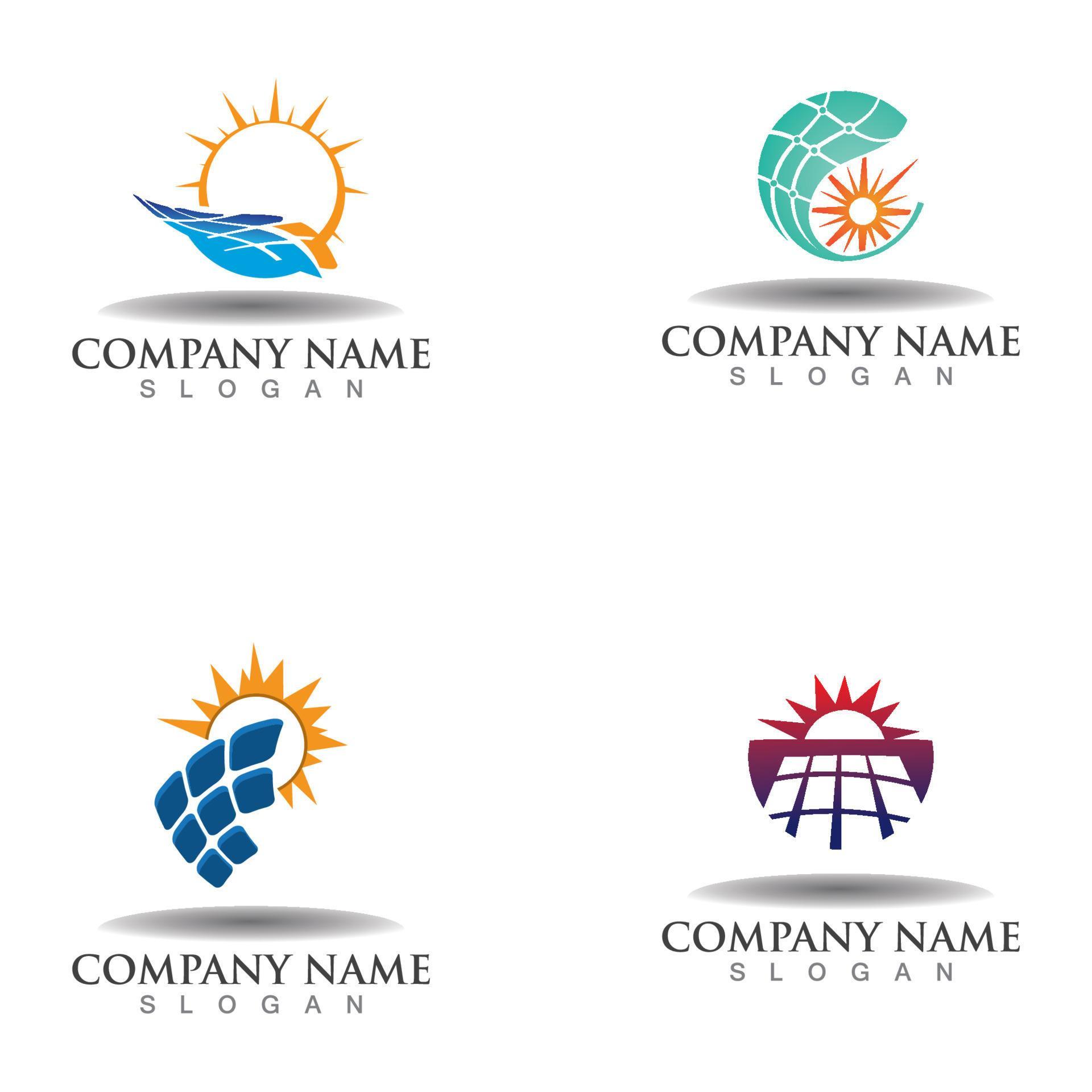 Sun tech solar energy logo design. solar tech, Idea logo design