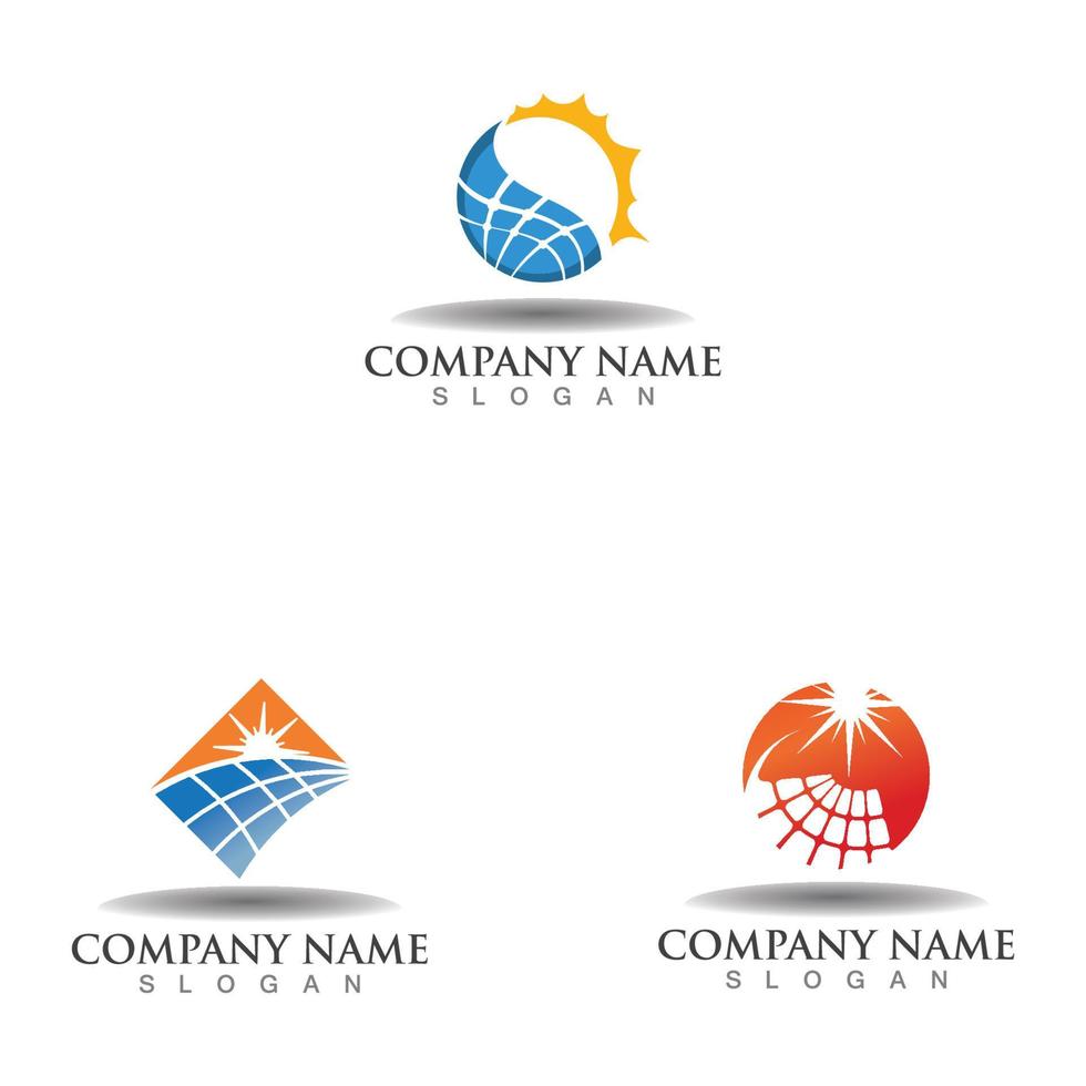 Sun tech solar energy logo design. solar tech, Idea logo design template vector