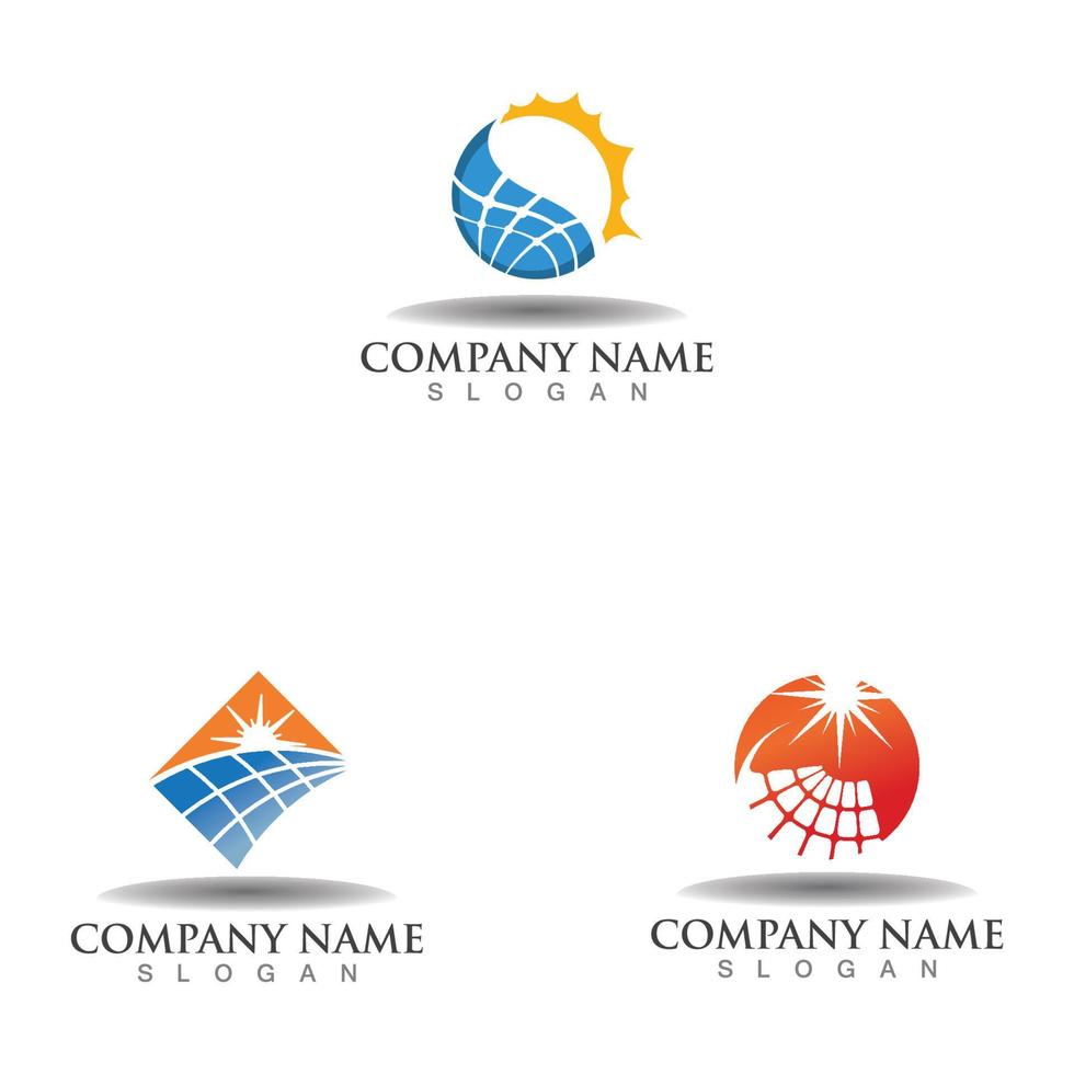 Sun tech solar energy logo design. solar tech, Idea logo design template vector