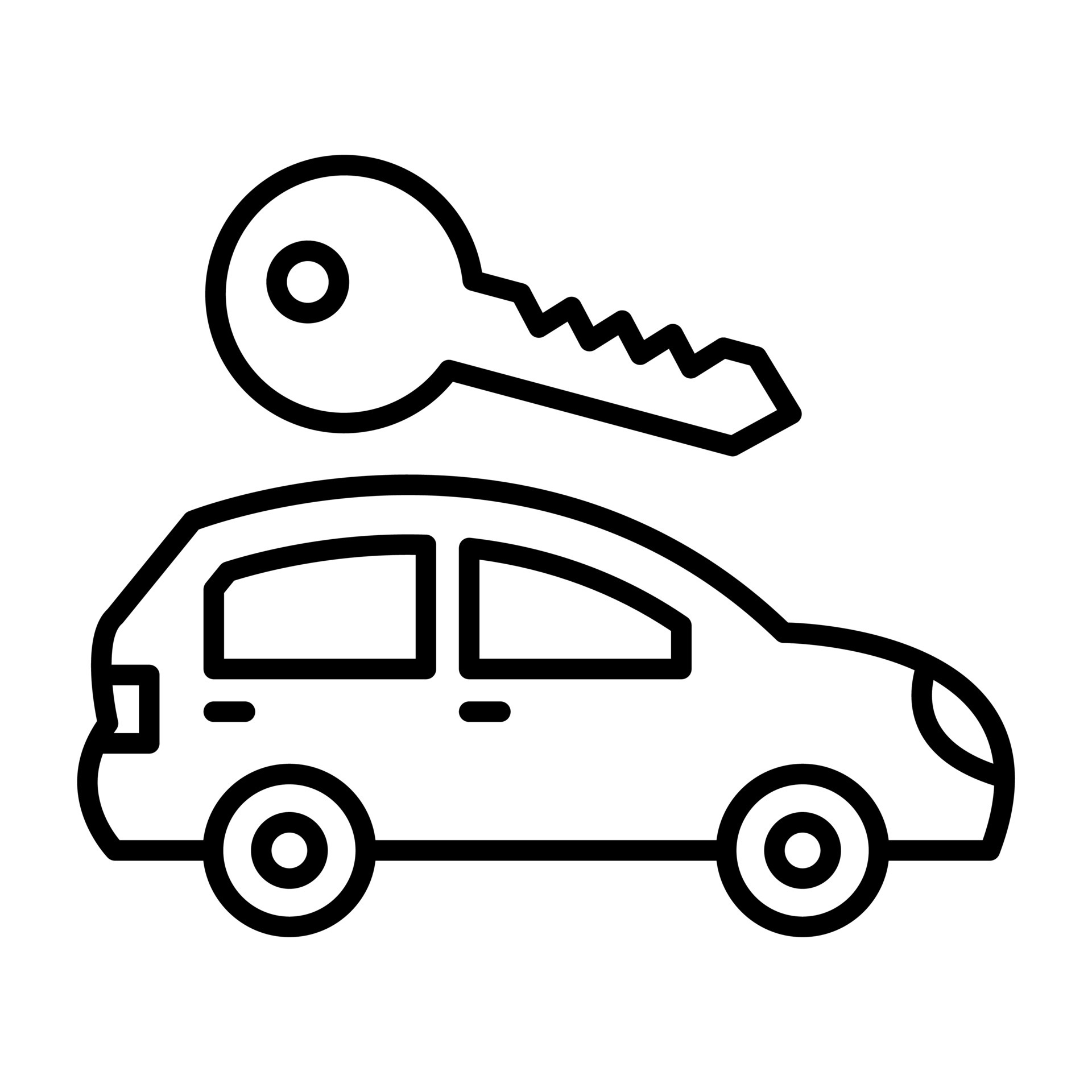 Rent Car Line Icon 4589686 Vector Art at Vecteezy