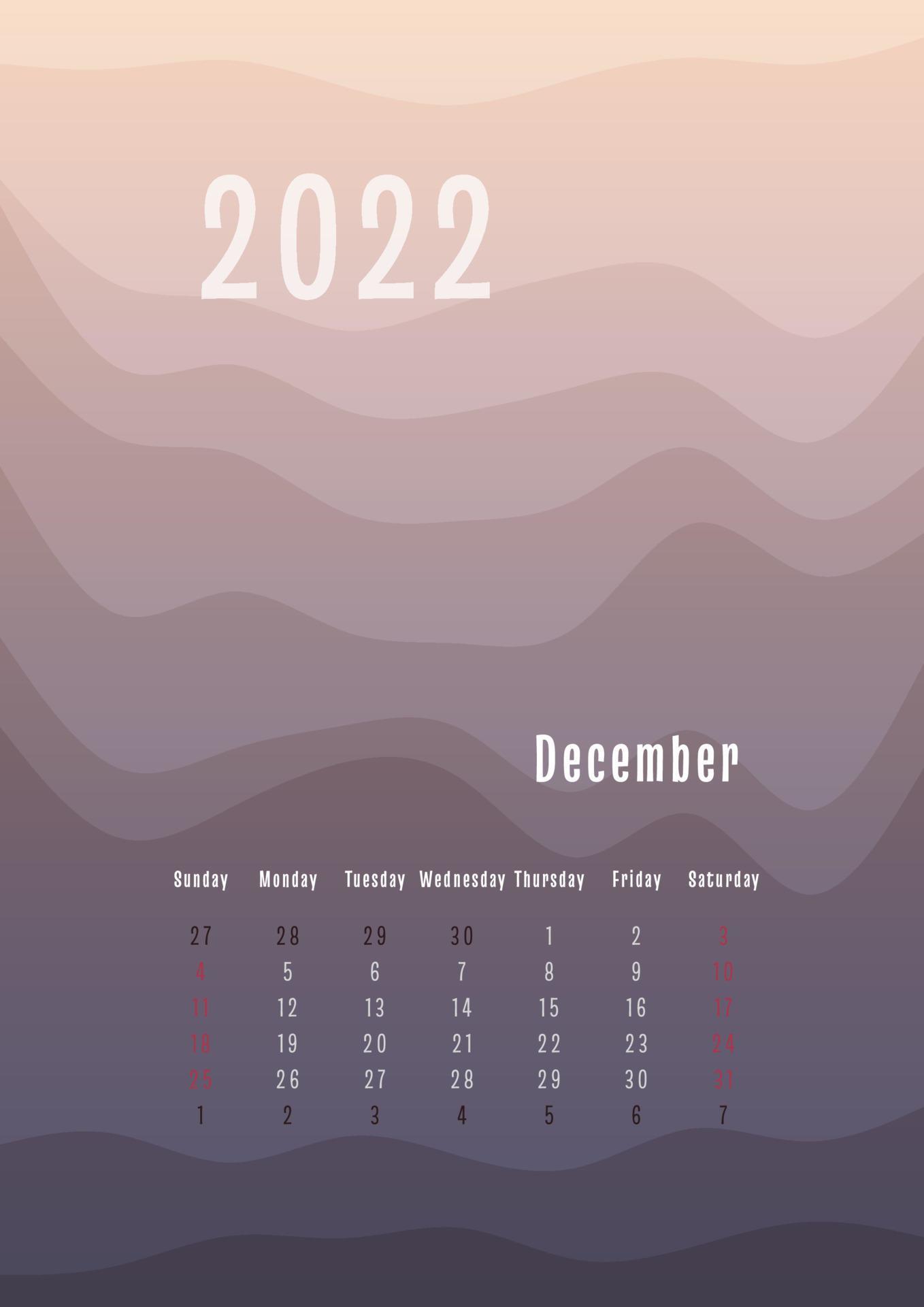 2022 December Vertical Calendar Every Month Separately Monthly 2022-december-vertical-calendar-every-month-separately-monthly