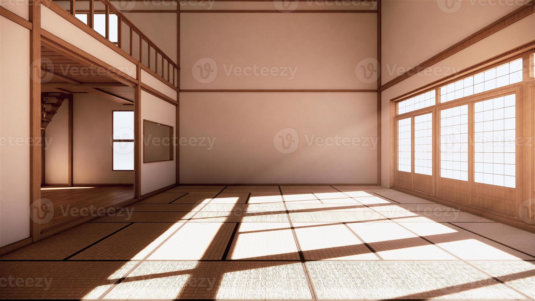first floor in a two-story house. 3D rendering photo