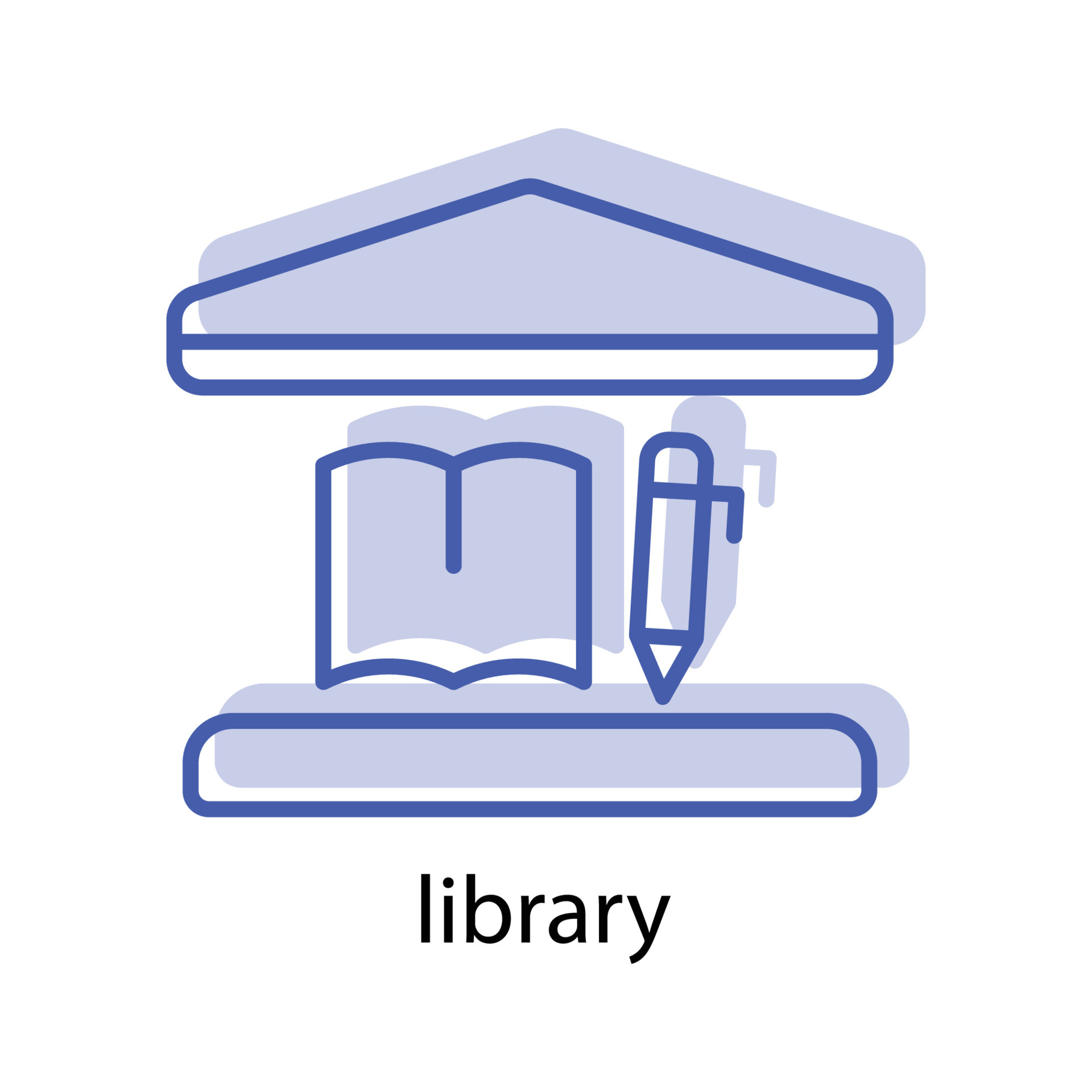 Elementary Library Icon