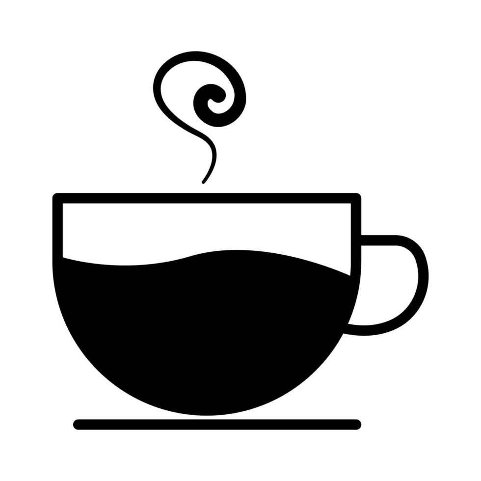 vector simple de icono de taza termo de metal. taza de café 17325408 Vector  en Vecteezy