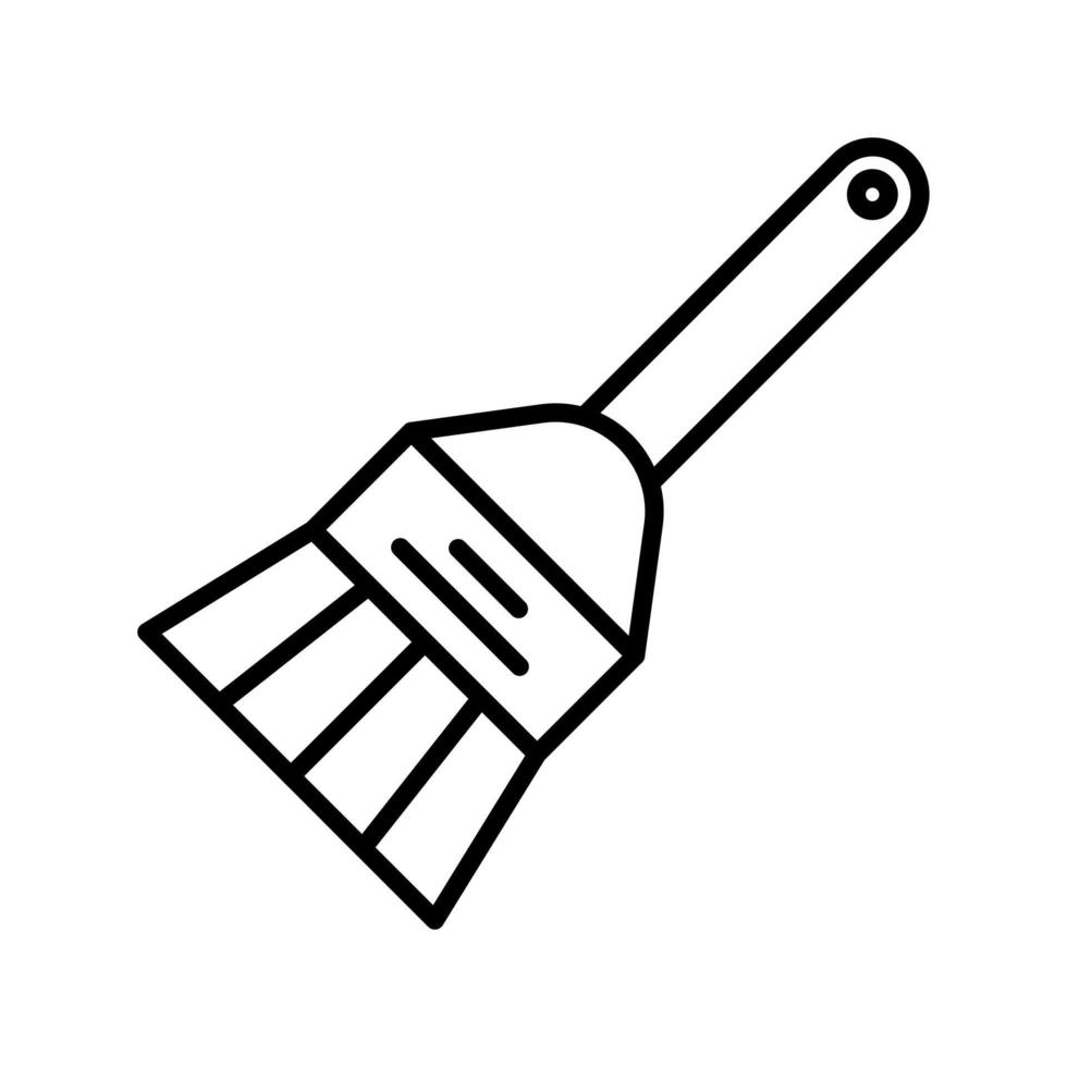 Brush Line Icon vector
