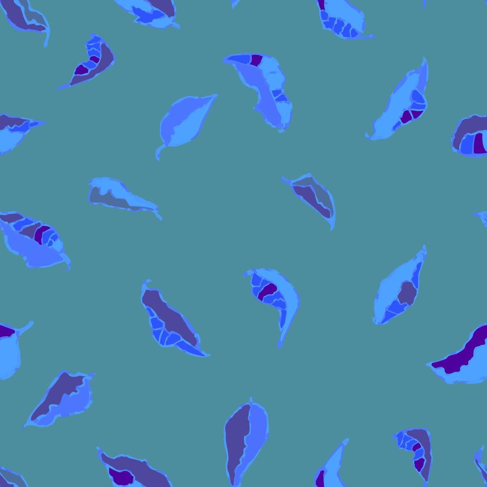 Vector seamless background with colorful watercolor illustration of foliage and plants. Can be used for wallpaper, pattern fills, web page, surface textures, textile print, wrapping paper