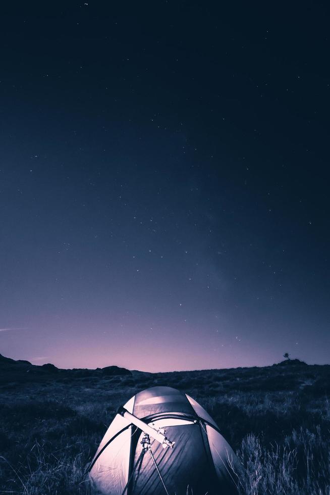 night stars telescope photo