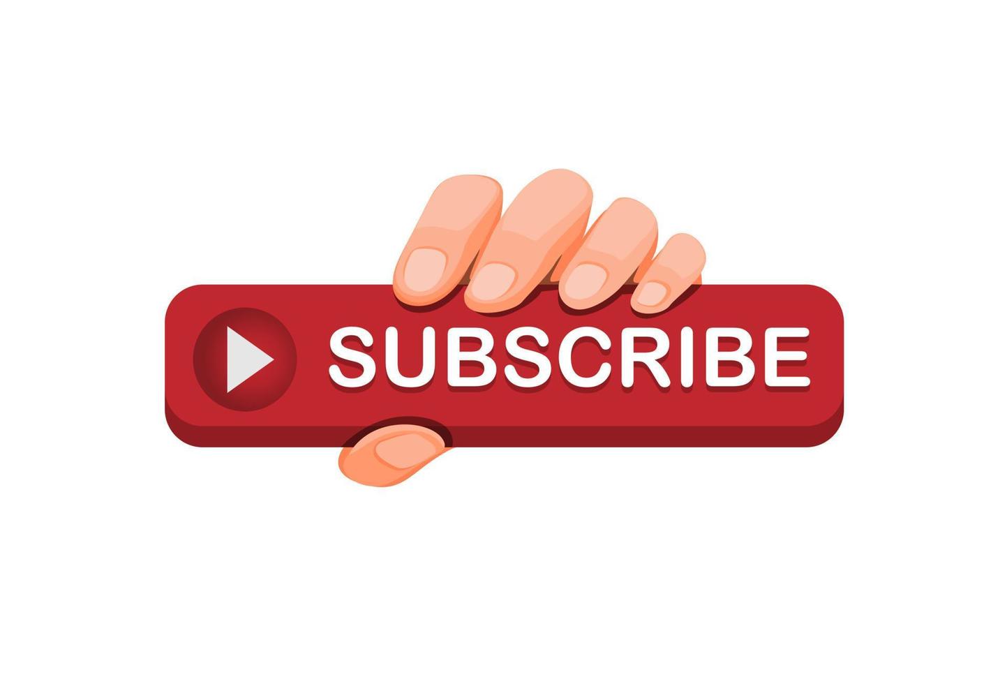 hand grab subscribe button icon for online video streaming channel concept in cartoon illustration vector isolated in white background 4595949 Vector Art at Vecteezy hand grab subscribe button icon for online video streaming channel concept in cartoon illustration vector isolated in white background 4595949 Vector Art at Vecteezy